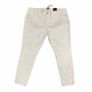 Lane Bryant Skinny Jeggings Plus 24 Super Stretch Low Rise Faux Front Pockets
